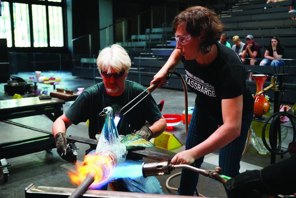 Corning Museum Glass Blowing