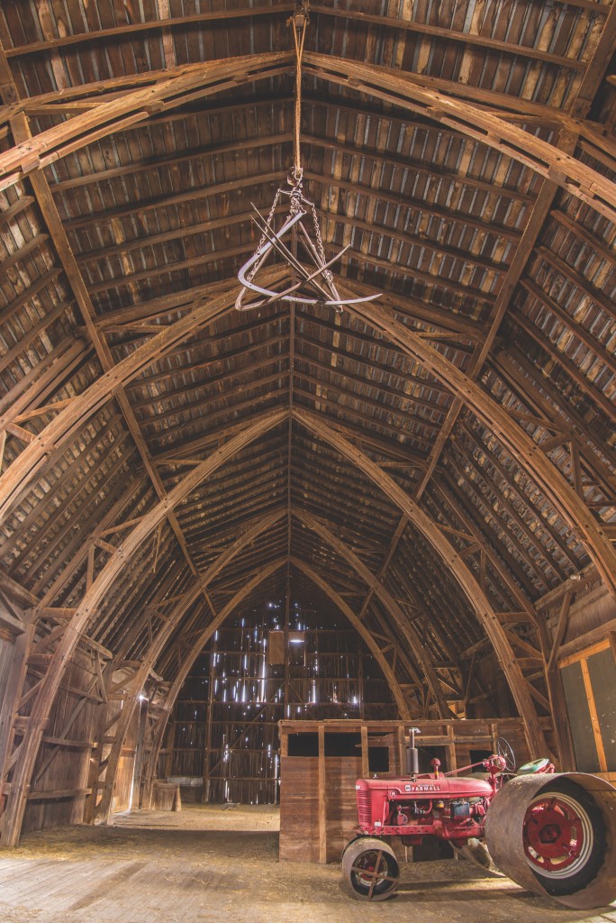 Dempsey Wells Barn Interior Dick Thomas