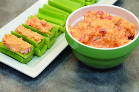 Ranch Pimento Cheese Celery