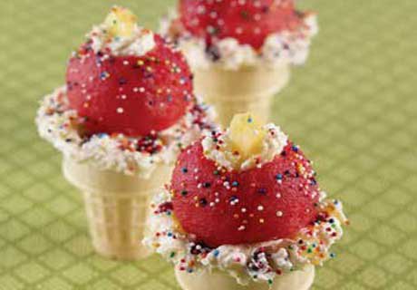 Watermelon Cones