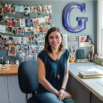 Gootnick in her studio in Rochester, N.Y.