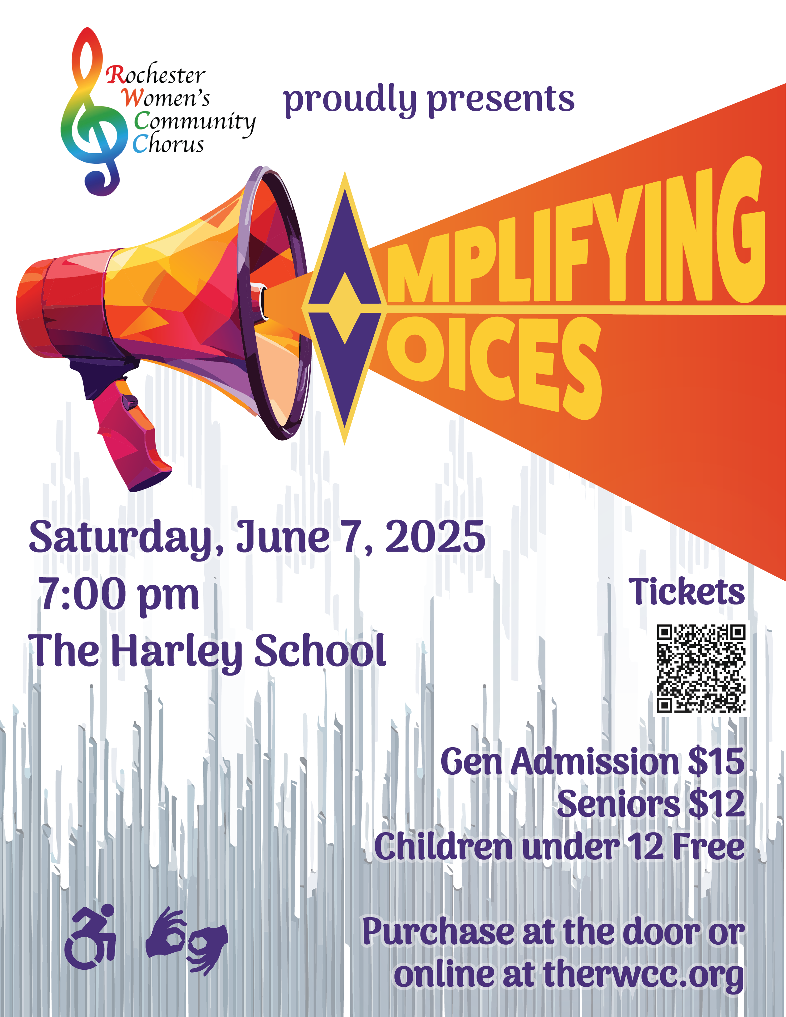 The Rochester Women’s Community Chorus Presents “Amplifying Voices”
