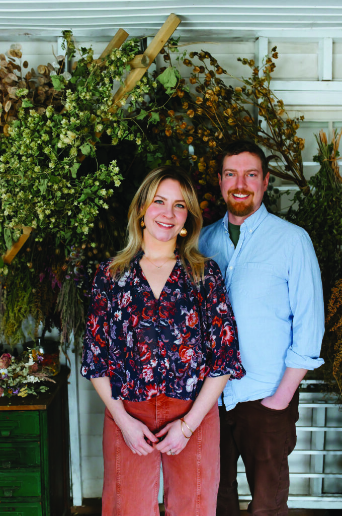 Stephanie and Jeff Castle of Tenderfoot Farm in Churchville, NY.