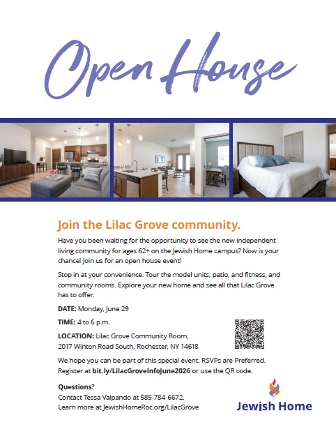 Jewish Home Lilac Grove Open House