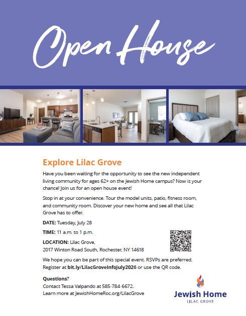 Jewish Home Lilac Grove Open House